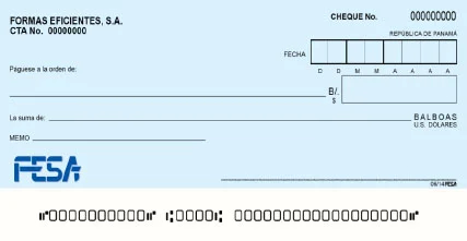 CHEQUERAS PERSONALES