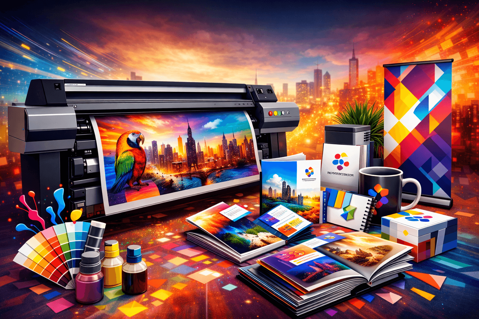 Large format commercial printing